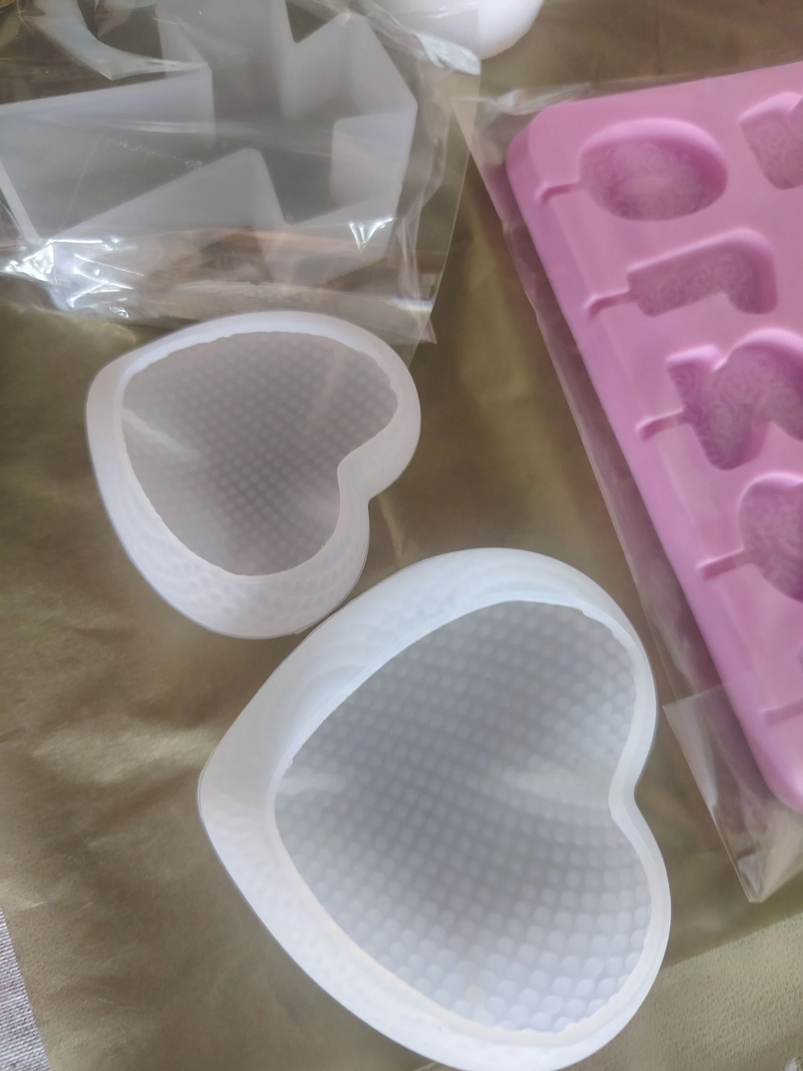 Lot de moules en silicone pour bougies – photo 4